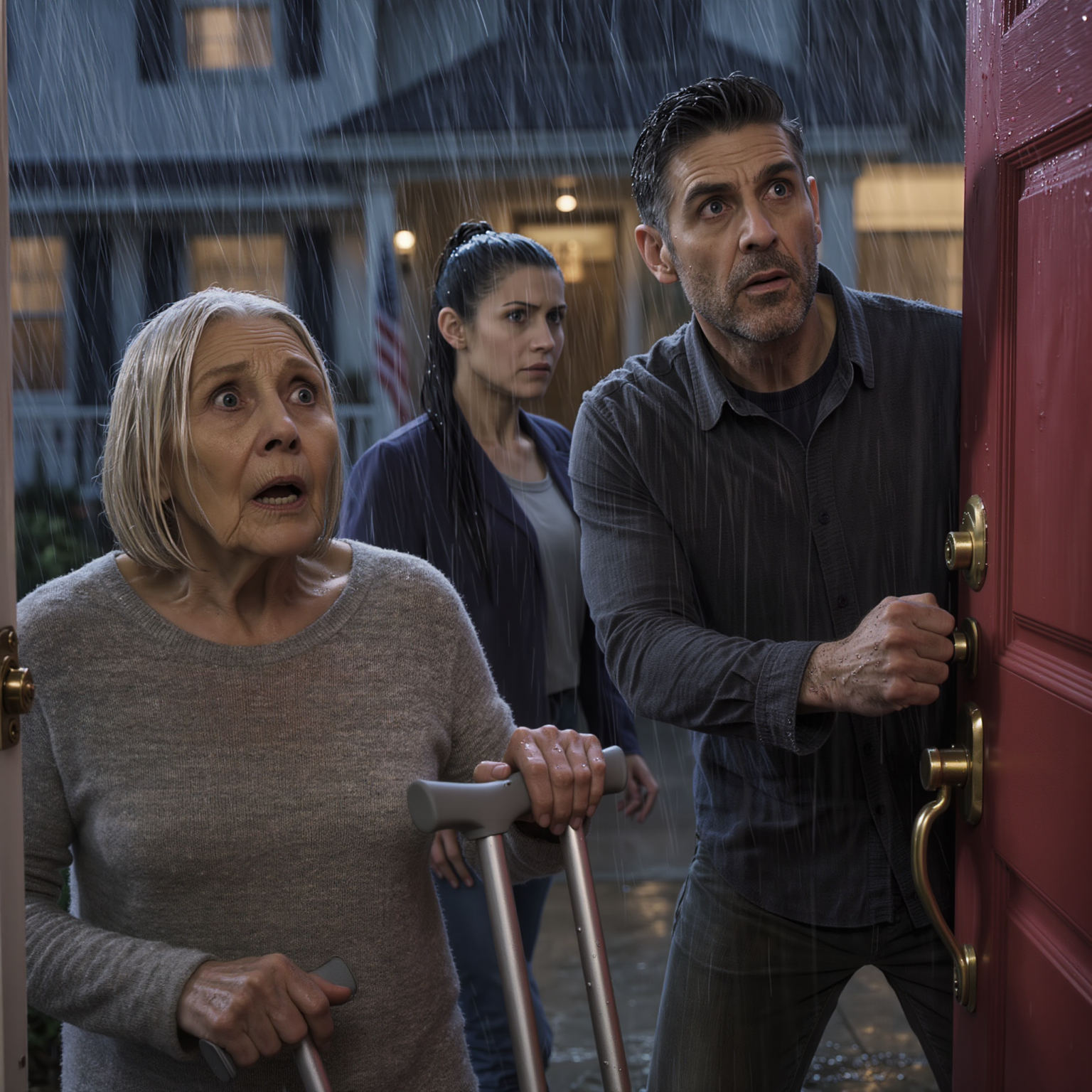 At 65, I was forced out into a freezing snowstorm because of my daughter-in-law’s lies, and my son believed her without a doubt. He said he didn’t need a ‘burden of illness,’ and the door locked behind me while I stood there empty-handed. Three hours later, the hospital called. His voice was trembling – because the truth had finally come out… and it wouldn’t spare anyone.