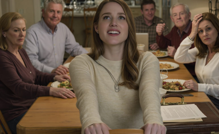 My mother begged me to come home for the holidays. After a 10-hour journey, I stood on her porch with my suitcase, tired but hopeful. She opened the door no greetings, no hugs just said, ‘You’ll look after your brother’s nieces and nephews. The whole family is going on holiday.’ Behind her, my brother grinned and told the children, ‘Don’t bother Grandma.’ Everyone burst out laughing as if I were the maid they had hired. I just smiled and said something calmly… and the laughter didn’t stop, it just paused. My mother’s mouth was dry. She kept shaking her head, whispering, ‘No… no… absolutely not.’