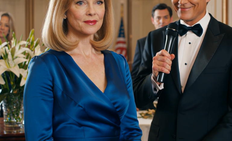 My husband grabbed the microphone at our 25th anniversary party. the whole family watched. “let’s be honest,” he laughed, “i made the money, she just changed diapers. she is lucky i kept her.” the hotel owner, a billionaire who had been watching from the shadows, stepped onto the stage. he snatched the mic from my husband and said: “she isn’t lucky. she is the one who got away. i’ve been waiting 25 years for you to make a mistake like this.”