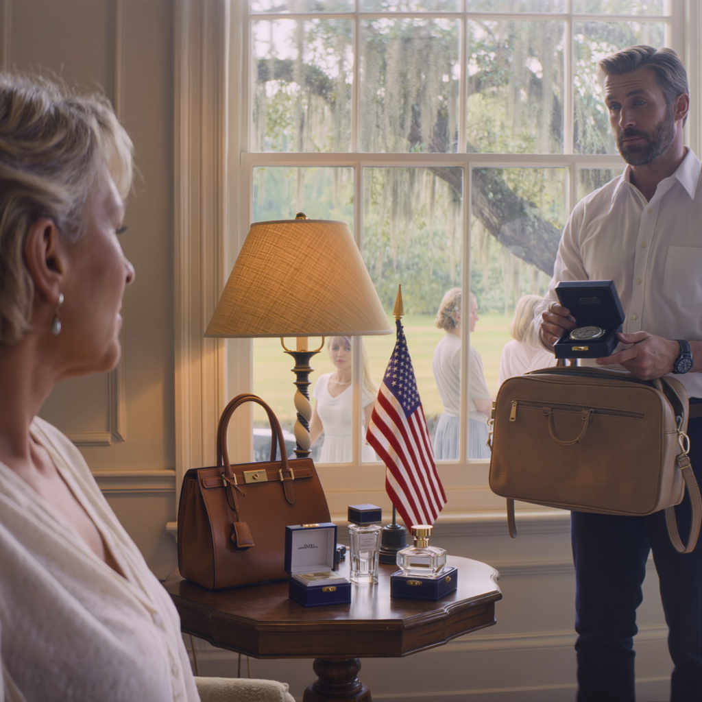 My sister flew in from New York with luxury gifts: a $1,000 Swiss watch, French perfume, and an Italian leather handbag, all for me. But later, my son loaded them into his car and said flatly, “My wife will use these more than you.”