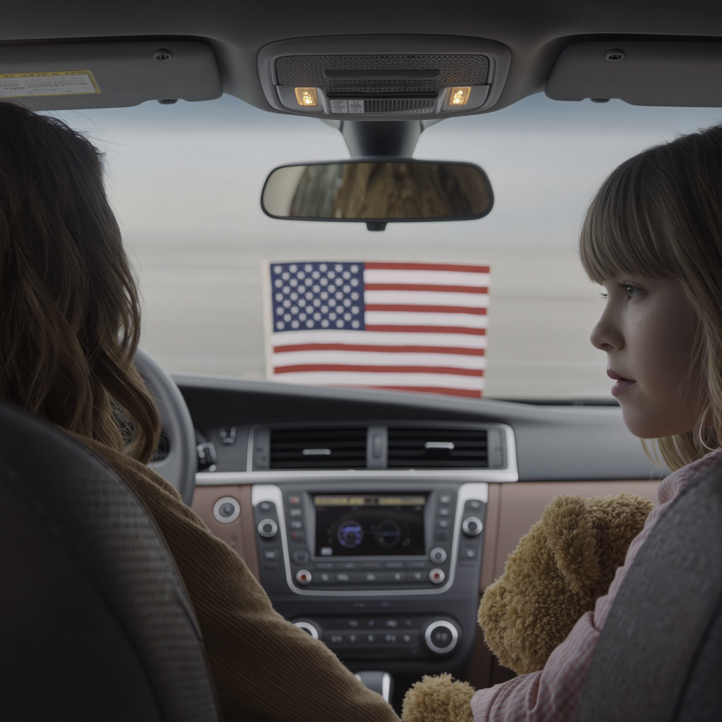 I left my 5-year-old daughter at my mother-in-law’s for one night. The next morning she walked out clutching her teddy bear like she was someone else, then leaned in and whispered, “Mommy, Grandma said I should never tell you what I saw,” and when I asked one more question, my heart dropped to the floor and my hands shook so hard I had to call the police immediately