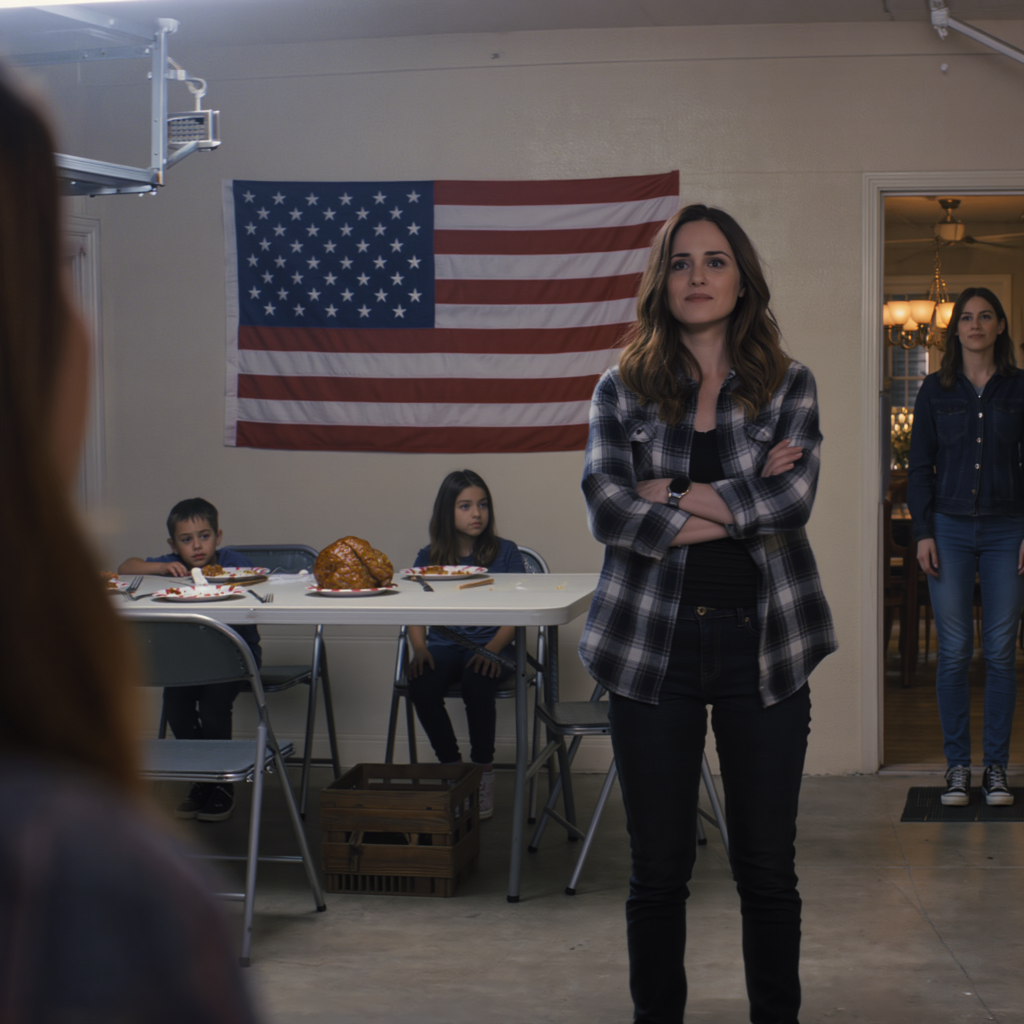 At thanksgiving, they made me eat in the garage. “she’s used to scraps,” my sister said. my kids sat with me in silence. but then a limo pulled up outside. a woman stepped out and said, “i’m looking for the owner of this house their faces dropped