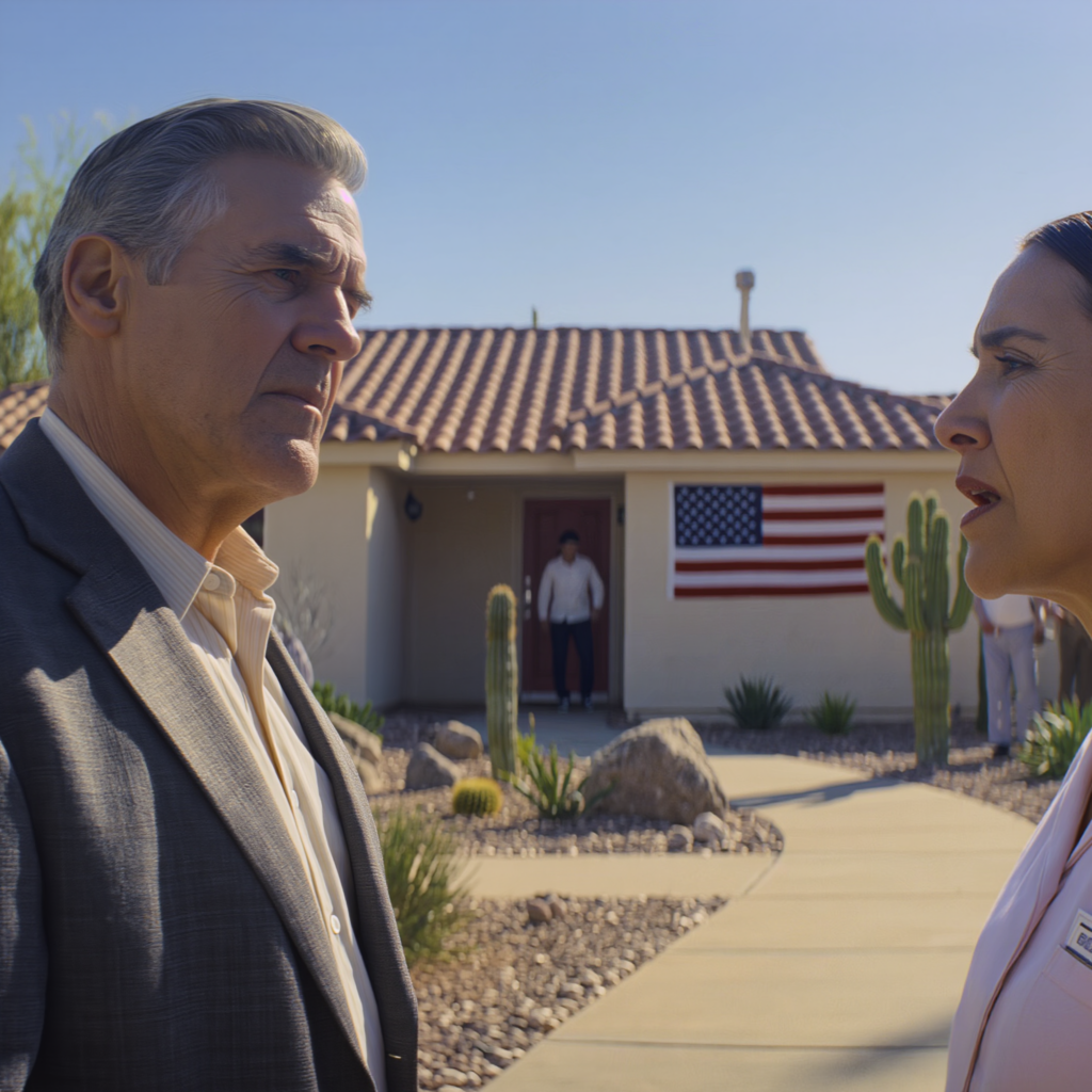 Three weeks ago, my wife flew to Phoenix to help our son and his wife move in. I decided to surprise her and drove down too. When I walked up the driveway, the cleaning lady came running out screaming, “Don’t unlock that door! Something terrible happened!” Ten minutes later, paramedics arrived!