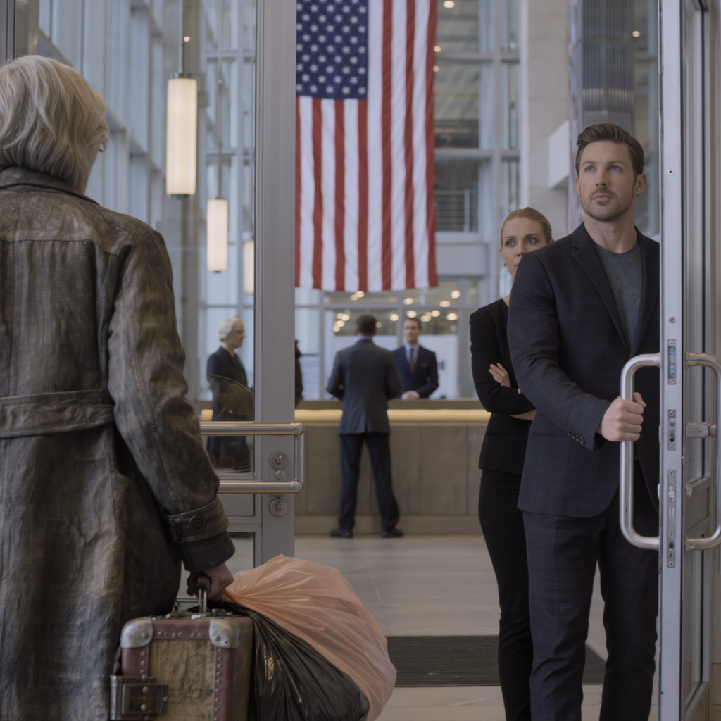 My house was destroyed by a tornado, so I went to my son’s place. He said, “We want privacy, my wife doesn’t want you here.” Desperate, I dialed my high school sweetheart, now a millionaire. No one knew I still kept his number. When he arrived, he said just three words…