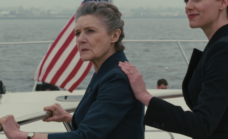 “Say hello to the river, Helen,” my daughter-in-law whispered as she shoved me overboard. My son just watched and smiled. They believed I had vanished with $2.7 billion, and everything would be signed in silence. But four days later, at my own funeral, someone in a black veil stared straight at them. And that evening… the armchair in the study already had someone sitting there, waiting.