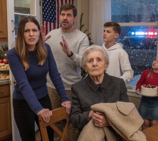 After I forgot the dessert at Christmas, my daughter-in-law snapped, “You’re so useless.” Everyone went quiet and stared. I stood up and said, “Then stop calling me when you need money.” The next few seconds happened so fast I barely processed it—only that it crossed a line, and I had to call 911.