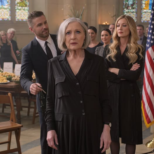 My son and his wife left me stranded right after my husband’s funeral. Later, my son texted, “Don’t expect me to take care of you in old age. I have my own life and family.” I simply nodded, then rewrote my will. The next morning, he showed up at my door furious, pounding like he owned the place…