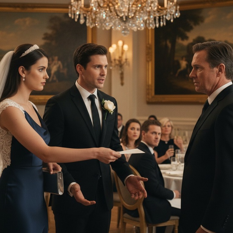 My Dad Ordered Me To Attend My Golden Sister’s Wedding, Threatening To Stop Helping With Tuition If I Didn’t Show. He Had No Idea I’d Quietly Graduated Valedictorian And Was Already Making Six Figures. Just Before The Ceremony, I Calmly Handed Him An Envelope. When He Opened It…