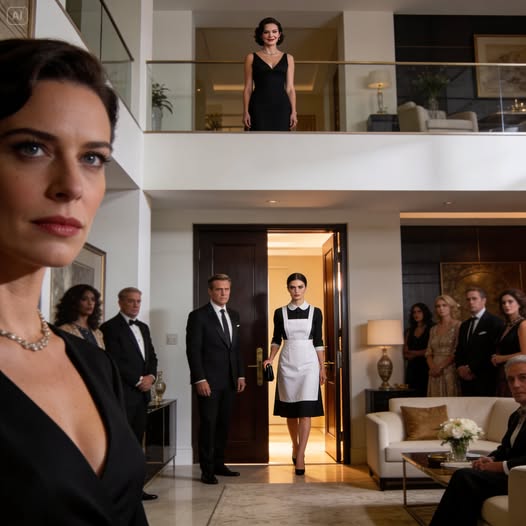 The CEO’s wife invited a Black maid to the house as a prank to mock her — but when the maid showed up, everyone was left speechless.