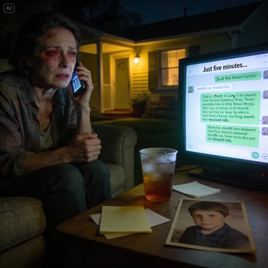 Three years ago, I stopped calling my son. It felt like cutting off my own heartbeat. For months, I kept reaching for him like a drowning woman—texts that stayed unopened, voicemails that disappeared into silence. I pleaded for five minutes of his time, just enough to understand why he erased me from his life. I tore myself apart searching for answers, rewinding every memory from his childhood, questioning every choice, every failure… trying to find the moment I lost him.