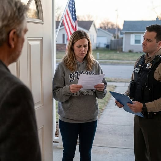 At 6 Am, Pounding Shook My Door. A Deputy Sheriff Stood On My Porch Holding Papers: “Eviction Order.” My Name Was Printed On It Like I Was Some Stranger In My Own Home. My Parents Were Across The Street, Watching—Quiet, Satisfied. My Mom Called Out, “You Should’ve Done What Family Asked.” My Dad Said, “Pack. This Is Happening Today.” I Didn’t Scream. I Asked The Deputy, “Can You Show Me Who Filed This?” He Checked The Top Line, Paused, AND HIS FACE CHANGED…