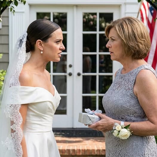 We paid for our daughter’s wedding for months, every receipt had my name on it, but the moment we reached the entrance, she coldly said, “You’re not invited.” I stood frozen with her gift under everyone’s stares, then my husband and I turned around, got in the car, stopped at a café with Wi-Fi, and did one thing that made my phone light up with 32 missed calls…