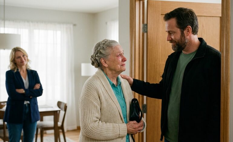 “On New Year’s Day, my son yelled at me to leave because his wife didn’t want me there, so I walked out without a word, and when he called the next morning saying his card wasn’t working, I paused and answered with four words he would never forget.”