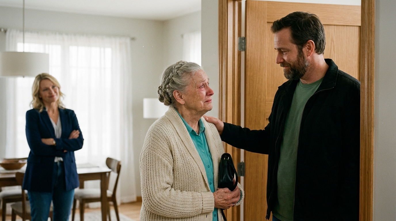 “On New Year’s Day, my son yelled at me to leave because his wife didn’t want me there, so I walked out without a word, and when he called the next morning saying his card wasn’t working, I paused and answered with four words he would never forget.”