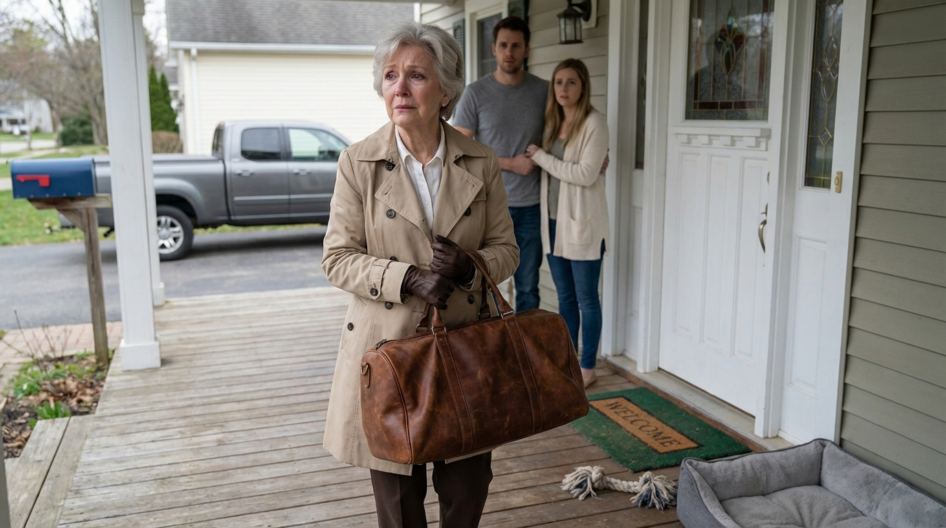 I came back from a retirement paperwork trip thinking the first thing I’d hear would be nails skittering across the floor and Max launching himself into my legs like I’d never left, but the house answered me with a silence so wrong it felt like the air had been drained out of it, and in that empty space by the entry rug—where his leash always lived and his water bowl always clinked—I knew, before I even set my bag down, my children had done something they wouldn’t dare say out loud.