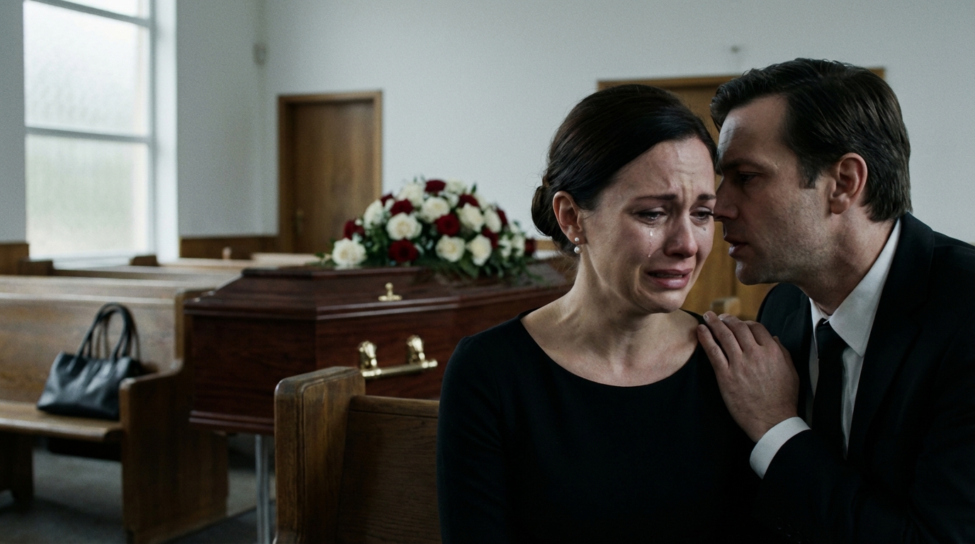 During my dad’s funeral my husband leaned in close like he was comforting me, then whispered that he changed the lock on the $30 million condo I “inherited” and if I didn’t like it we could get a divorce.