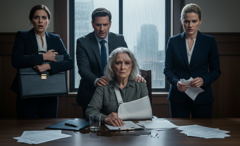 When I got my diagnosis, my son and his wife demanded my assets. “We want the house, the savings—everything, except your medical bills,” they said, like they were doing me a favor. My doctor begged me to fight. I just replied, “Fine. Give it all to them.” Everyone thought I’d lost my mind. At the hospital, I signed the papers and handed everything over. They didn’t realize I’d already made my move. They smiled—until the lawyer’s face went pale when…