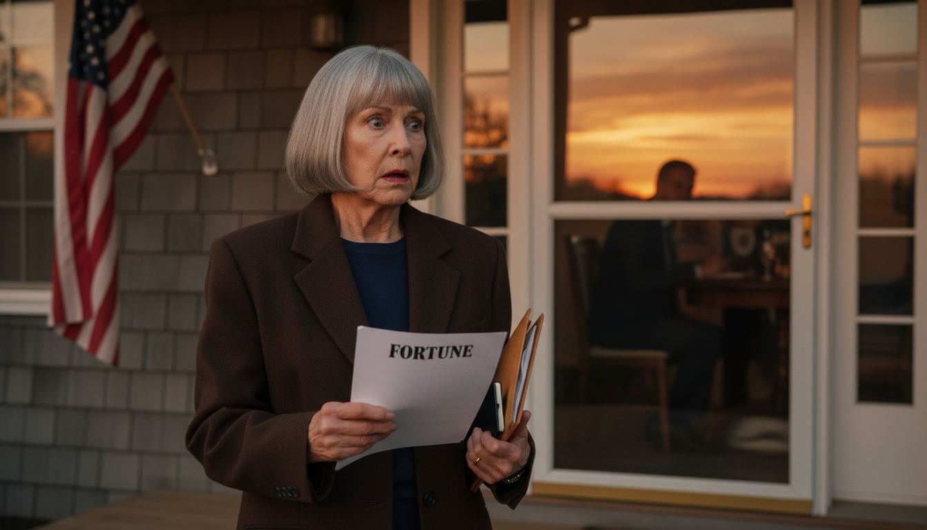 I left the notary’s office beaming, ready to tell my son that my childless brother had left me his entire estate and a million-dollar bank account. But as I approached the house, I heard my son and daughter in law’s voices coming from the window, and I was horrified.