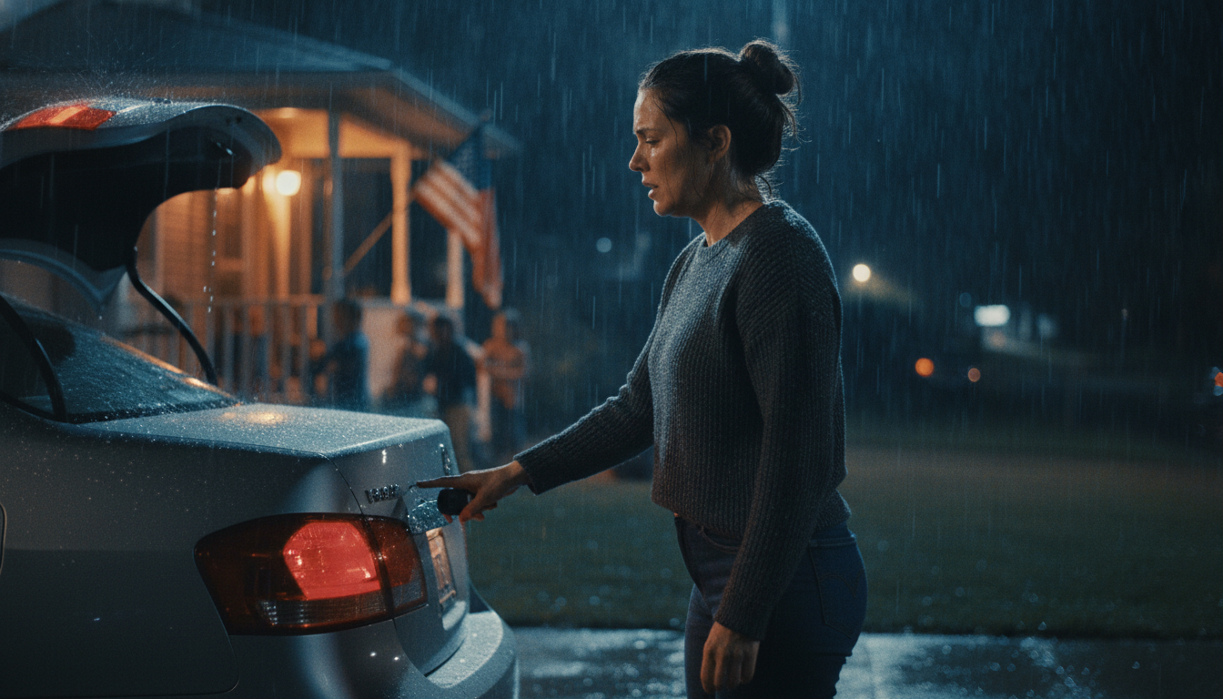 I hid the voice recorder under my husband’s driver’s seat because I felt something was wrong. I overheard a conversation I should never have heard. So, to avoid confronting him, I waited until he fell asleep, zipped up three backpacks, and left before dawn with my children.