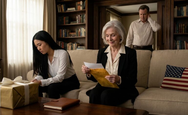 After giving my stepmom a Mother’s Day gift, I discovered she crossed the line with my money. I looked my father straight in the eyes and said this calmly: One more word about my money from your wife, there will be no more polite talks. I will handle it myself and set my boundaries clearly. My money is not hers. Do you understand?