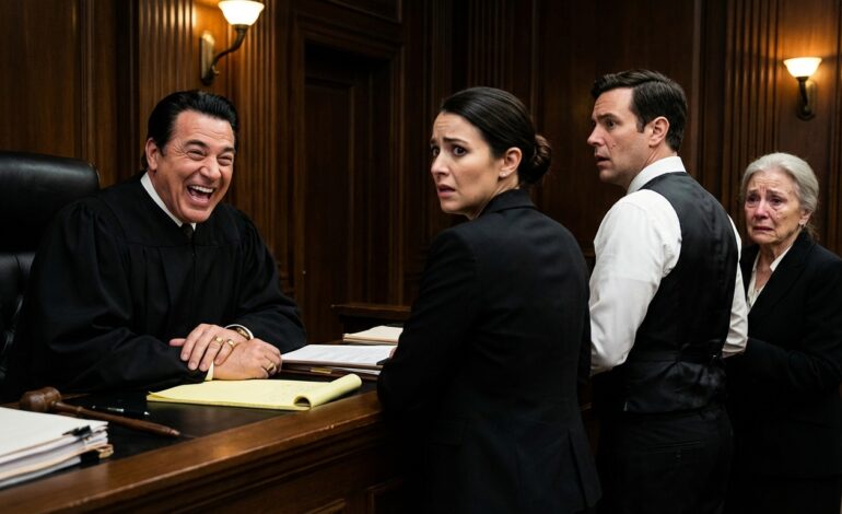 “At the divorce hearing, my husband looked proud and smug. ‘you’ll never touch my money again.’ his mistress laughed, ‘that’s right, sweetheart.’ his mother smiled in agreement. ‘she doesn’t deserve a cent.’ the judge opened my letter, read it once, then laughed aloud. he said quietly, ‘oh, this is good.’ they looked absolutely terrified.”