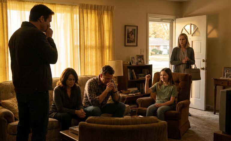 I got home and found my whole family staring at my husband and my sister in an awkward silence. My dad stood up with a serious face and said, “daughter, sit down, we need to talk.” I smiled and replied… Something that left them all in shock