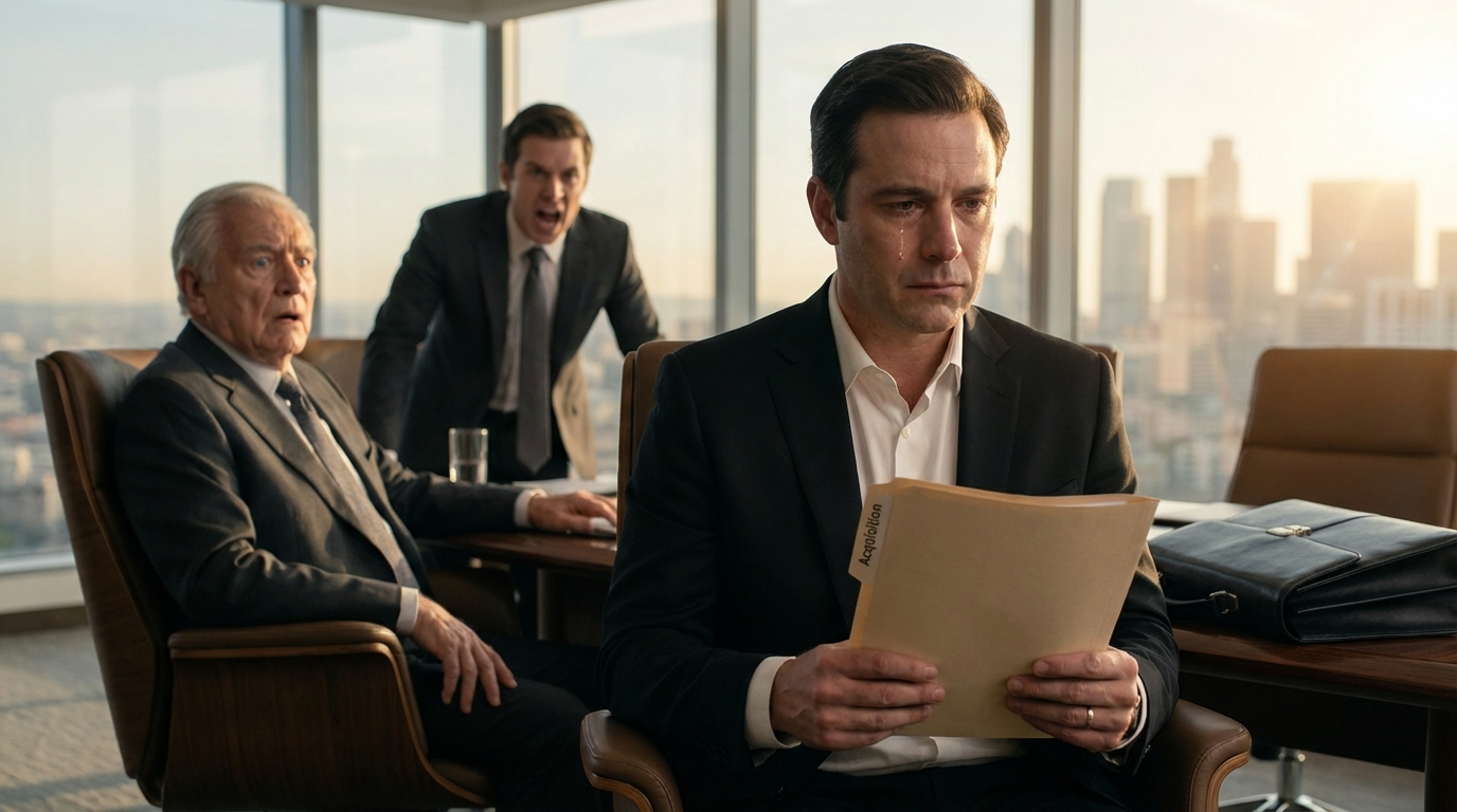 I worked day and night to grow my stepdad’s company from $2 million to $3.2 billion. Then, out of nowhere, he looked me in the eye and said he was handing the CEO position to his real son—and that I was no longer needed.