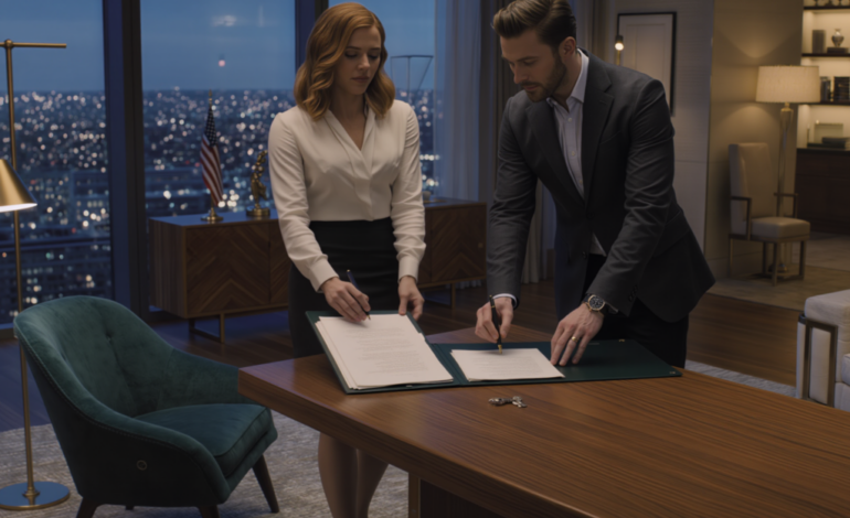 ‘Sign it, or I’ll drag this out for years,’ my husband forced me to sign over the $2.5 million penthouse, along with the family heirlooms… I signed, set the key down, then walked out. The next morning, his own lawyer called: ‘Do you realize what you just did to him?’