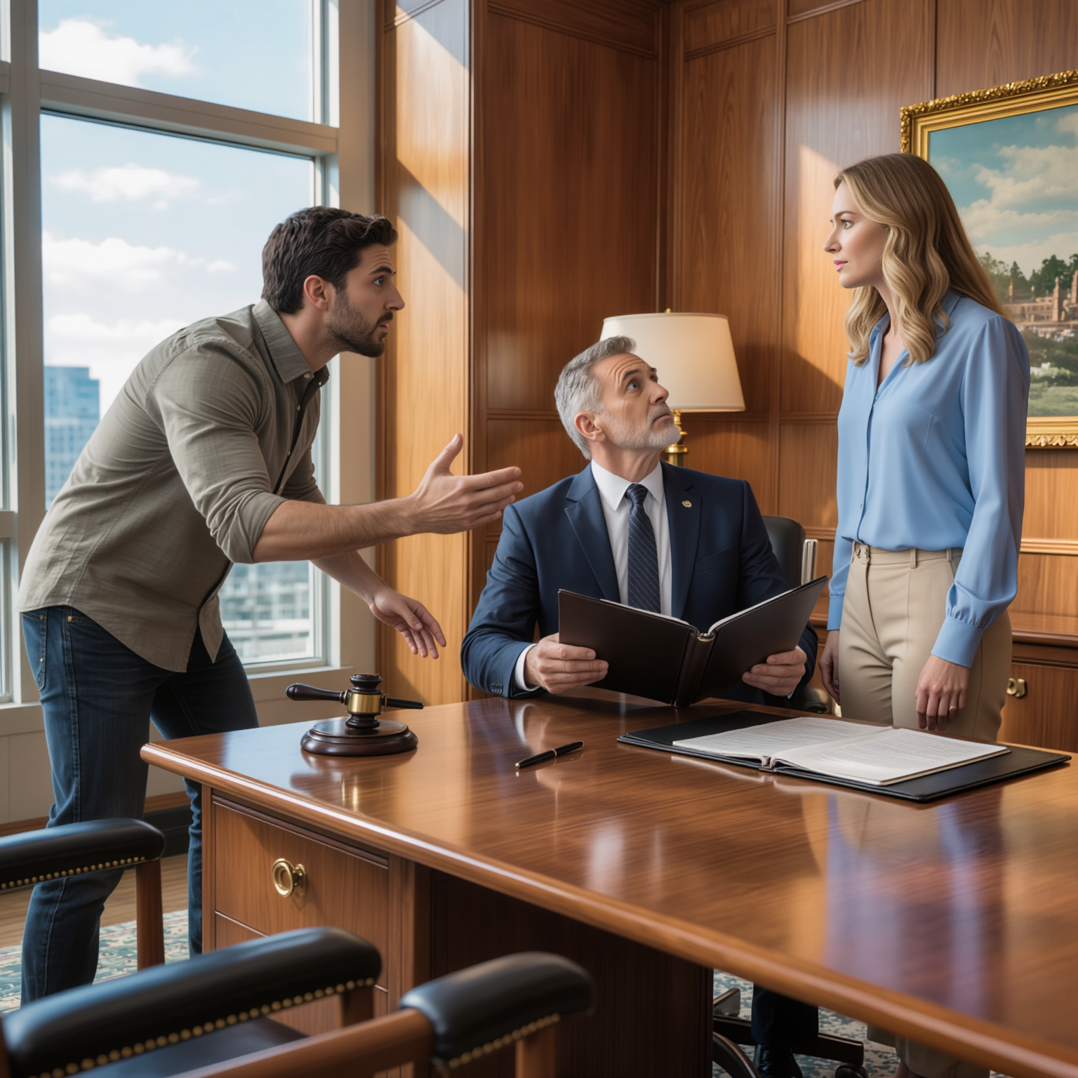 My brother leaned in and said, “Hand it over. I’m the only man in this family, so it’s mine.” My stomach twisted, but I whispered, “You really think gender decides who deserves love?” The room went silent when the lawyer opened the will and read my name first. His face cracked with rage… because what Grandma left behind wasn’t just money—it was the truth.