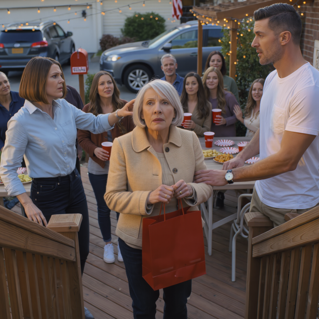 Gloria, you don’t need to come—this is for important people, my daughter-in-law said in my own backyard, loud enough for her relatives on the deck to hear, like I was a stranger who’d drifted in from the sidewalk. The same backyard where I’d paid most of the down payment, the same oak tree I’d planted before I sold my old place to help them “start fresh.” Everyone laughed, glasses lifted, and my name landed on the grass like something disposable.