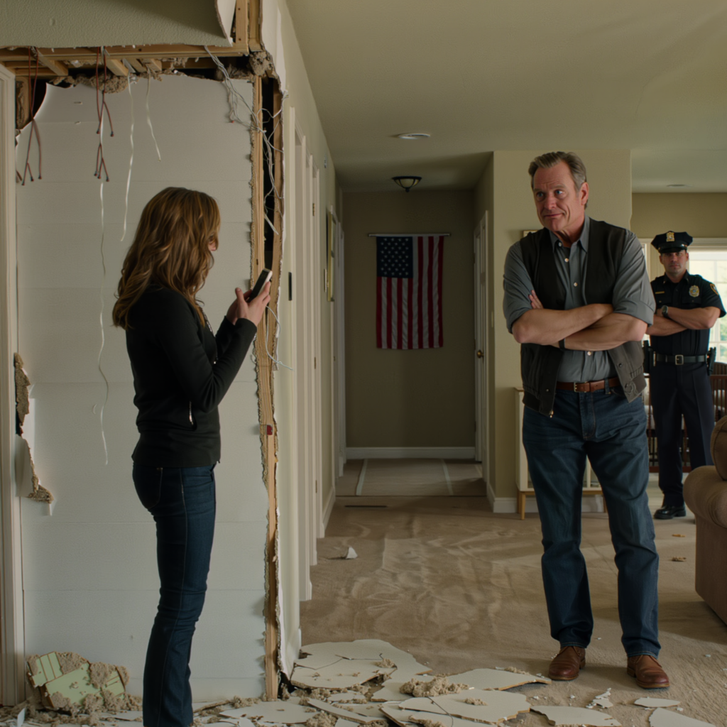 Vanhempani käyttivät vara-avainta “remontoidakseen” lastenhuoneeni veljeni vauvanhuoneeksi, kysymättä, ilman varoitusta, kun olin poissa. Kun isäni kerskui, että raskaus pakottaisi minut luovuttamaan talon, laitoin puhelun umpeen, soitin hätänumeroon ja annoin lain tehdä sitä, mitä syyllisyys ei koskaan tekisi. – Uutiset